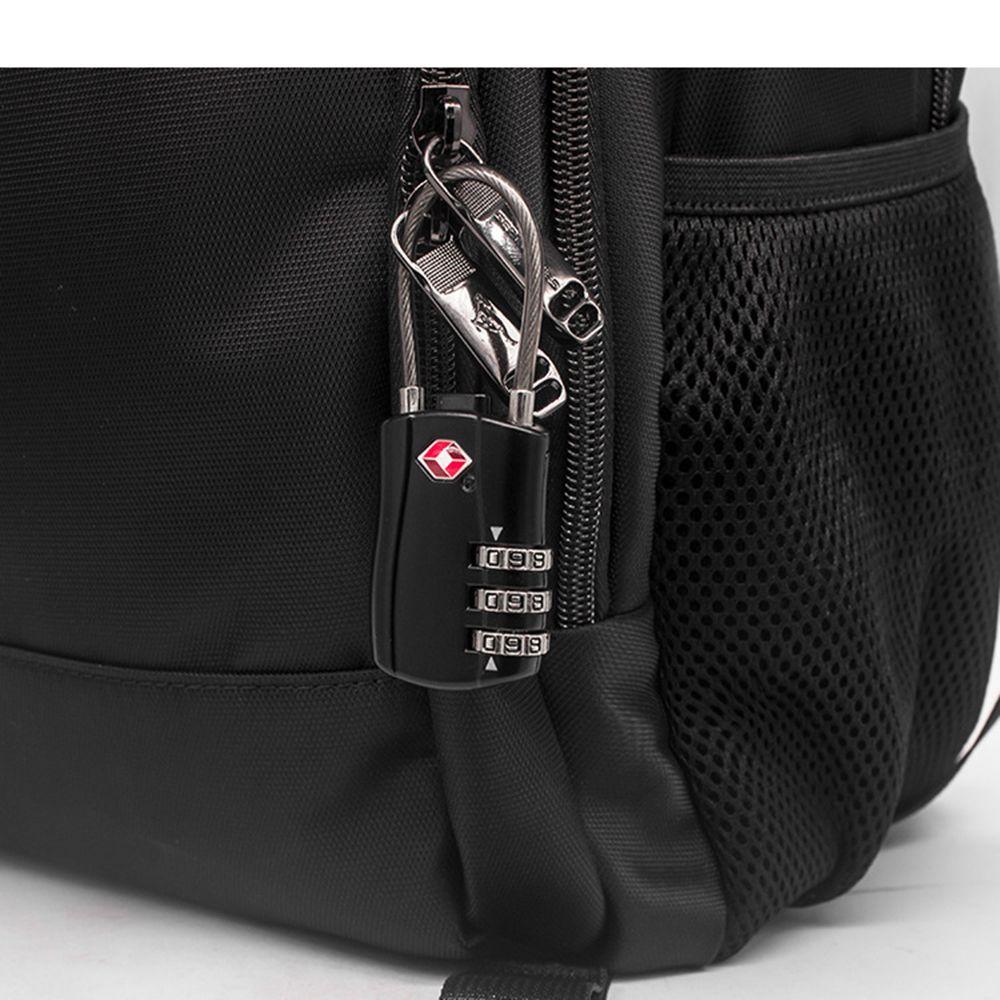 Security Multi-purpose TSA Customs Lock Anti-theft Safely Code Lock 3 Digits TSA Steel Wire Lock