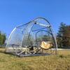Tenda Bolha - Tenda Igloo Transparente - Tenda com Tela para 2-3 Pessoas para Pátios - Grande Pod Oversize à Prova de Intempéries - Proteção contra o Frio