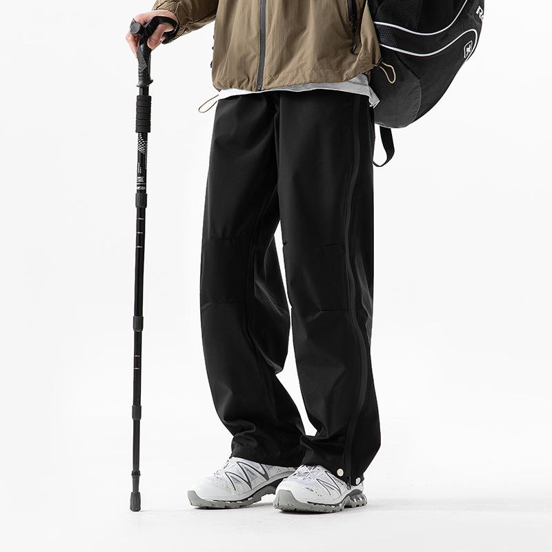 Functional shock pants men's spring and autumn outdoor windproof waterproof fashion straight high street casual long pants