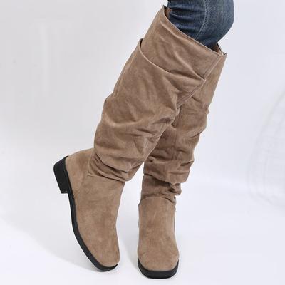 Fashion Women's Boots Fashion Winter Boots For Women's High Boots Heels Winter Shoes Women Knee High Botas Mujer Winter Footwear Long