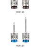 Dental Implant Screwdriver Set with Torque Wrench for Phase II Restoration