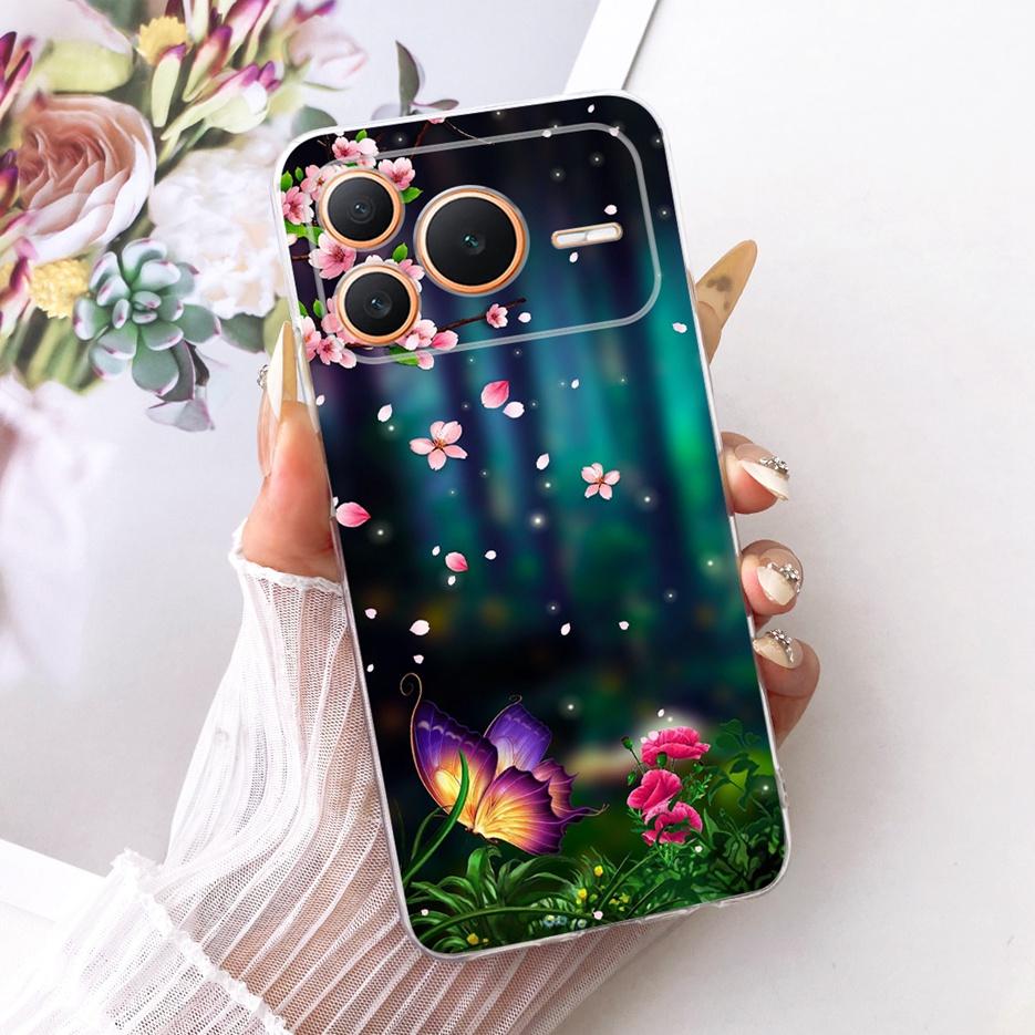For Honor Power 2 Case SER-AN00 Cute Cat Flowers Painted Cover Soft Slim Phone Case For Honor Power DVD-AN00 HonorPower 2 Fundas