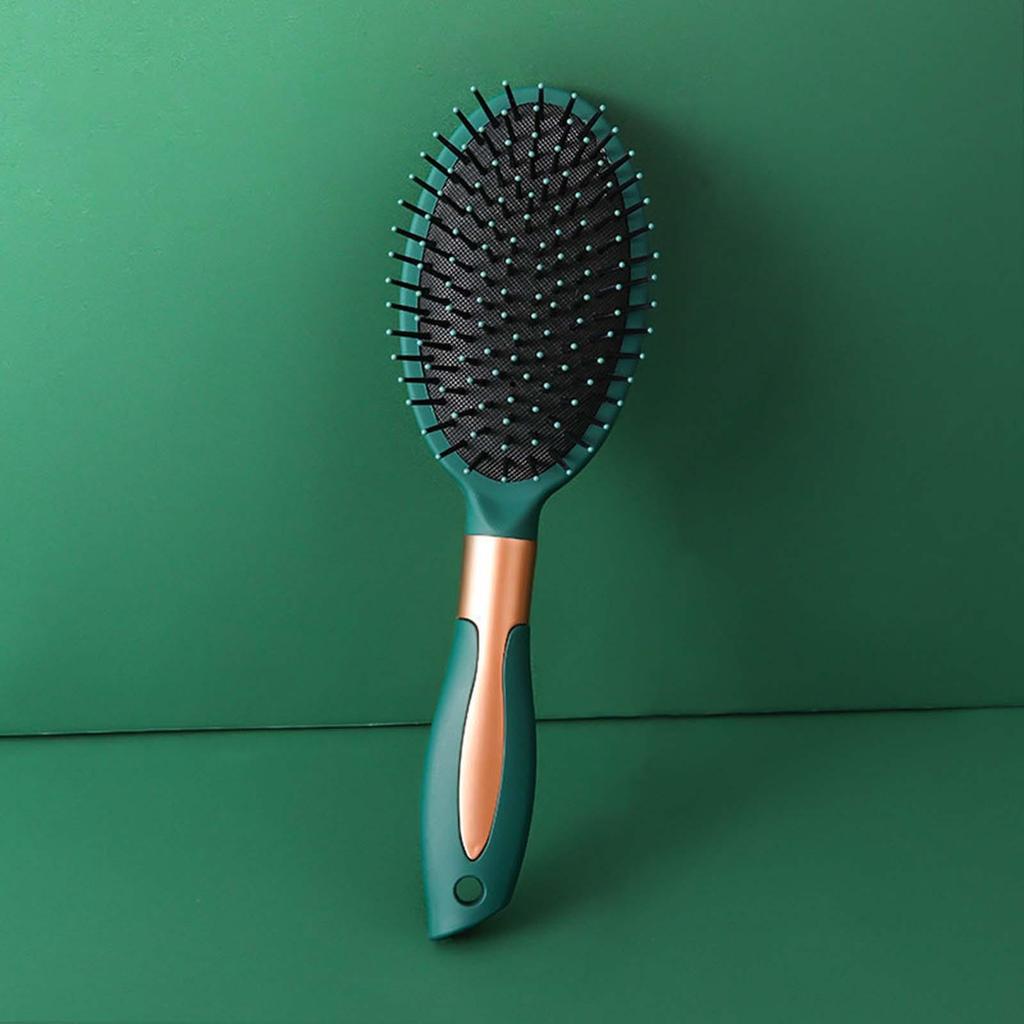 Hair Comb Spherical Tips Thick Curly Hairbrush Scalp Massage Detangler Brush Soft Bristles