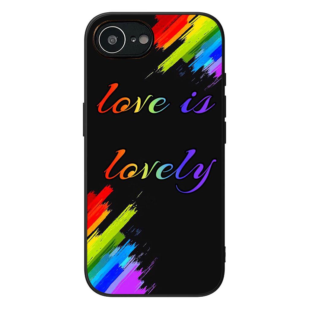 Love is Love Rainbow LGBT Gay Lesbian Cover for Samsung Galaxy A06 A05 A14 A50 A51 A52 A12 A13 A23 A70 A07 A25 A26 A72 A56 Case