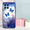 Butterfly Flower Case For Samsung Galaxy M35 M56 M12 M06 M32 M52 M55 M15 M11 M13 M14 M16 M36 M31 M53 M34 M54
