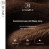 JIUMU Men's Genuine Leather Winter Gloves