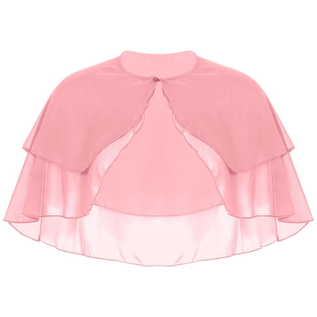 Women's Chiffon Shawl Wrap - Elegant Evening Dress Cover Up Bolero Cape