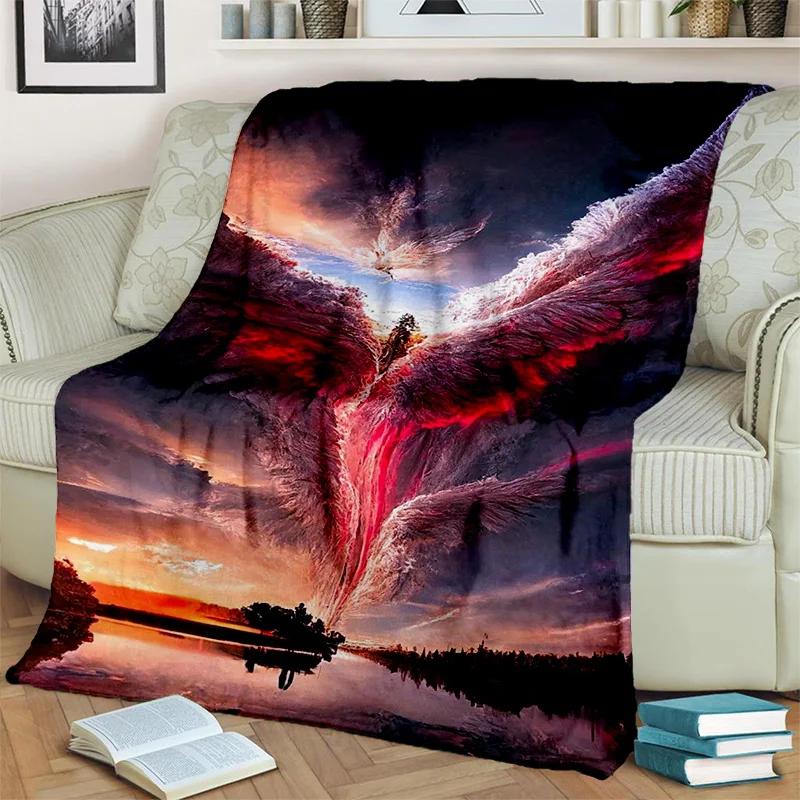 Dream Natural Tornado Cloud Twister Blanket,Soft Throw Blanket for Home Bedroom Bed Sofa Picnic Travel Office Cover Blanket Kids