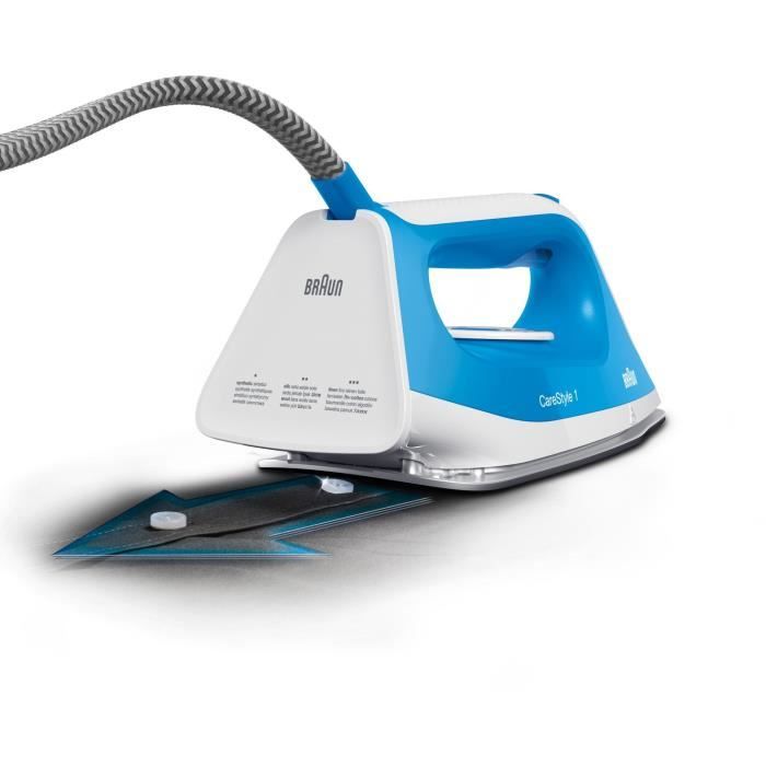 Centrale Vapeur - BRAUN - IS1012BL - Carestyle 1 - 5,5 bars - Pression Vapeur 340 g/min - Contenance 1,5 L