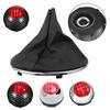 5 6 Speed Car Gear Shifter Knob Set  For Fiat 500 For 500C 2012-2018 Gear Shifter Knob Shift Gear Sleeve Shift Lever Head Ball