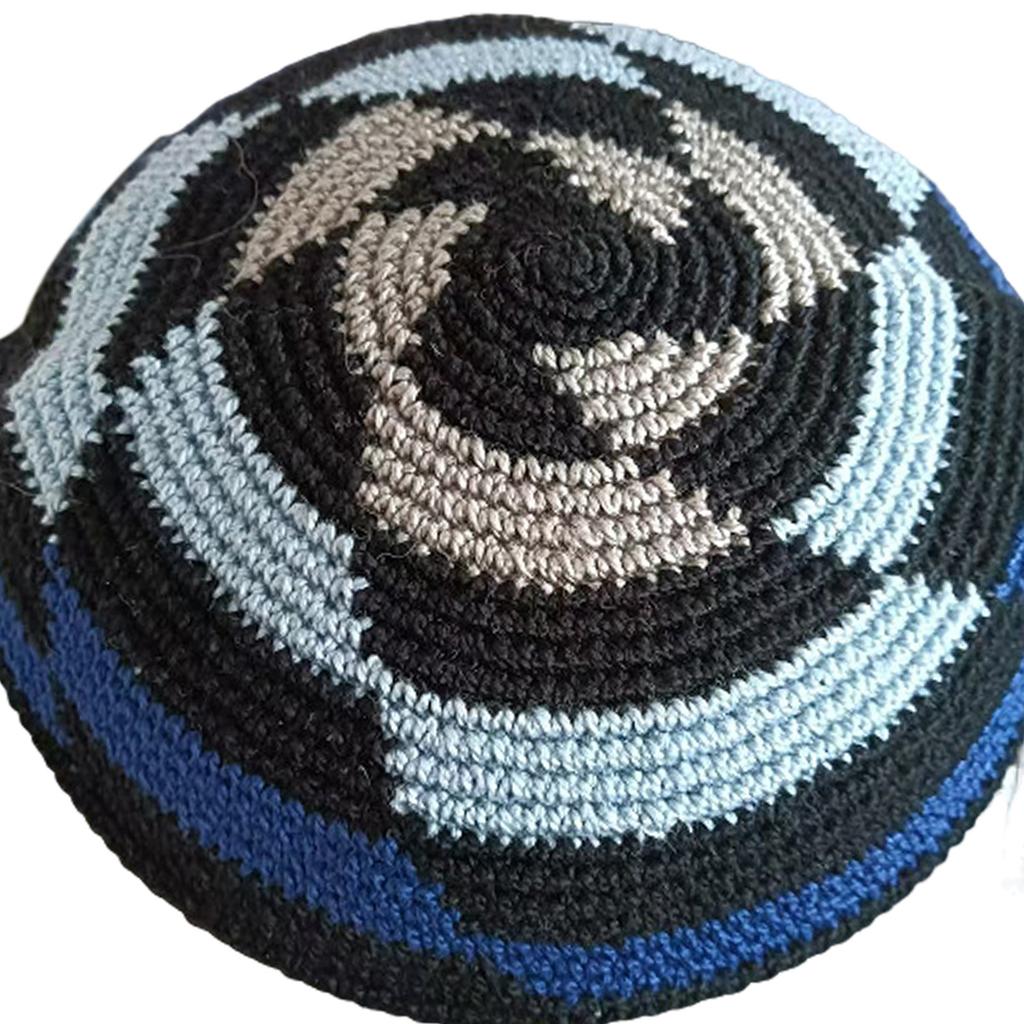 Kippah Muslims Men Namaz Prayer Hat Traditional Islamic Kufi Hat Eid Gift Crocheted Muslims Men Prayer Hat
