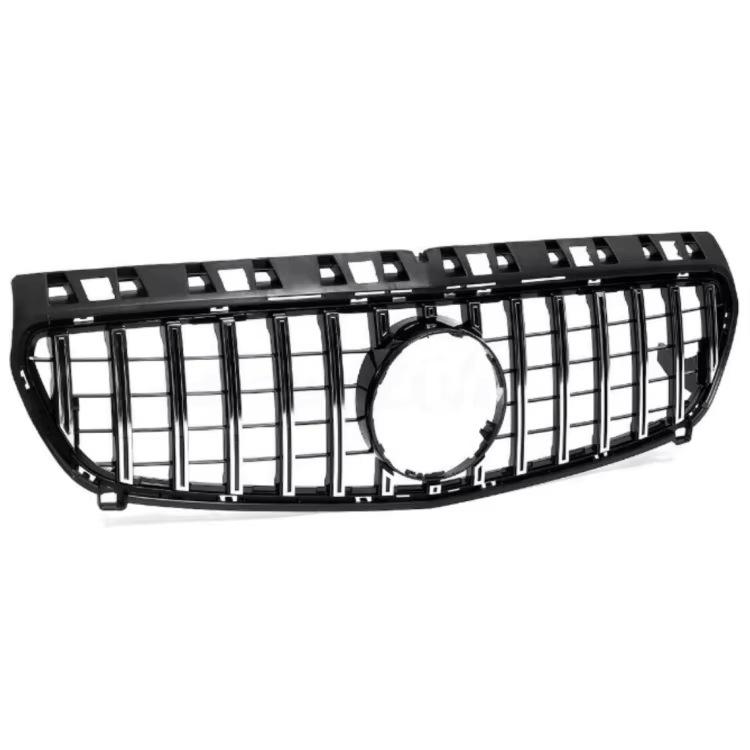 Diamond Black Front Grille for Mercedes W176 A-Class (A200, A250, A45) 2013-2015