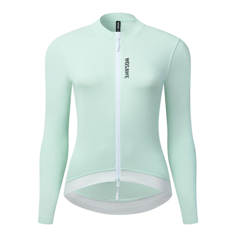 

Wosawe Спортивная рубашка YKK на молнии весна-лето-осень, эластичная и удобная, влагоотводящая женская тренировочная майка XL зелёный