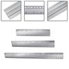 15cm/20cm/30cm Ruler Aluminum Alloy Dual Scale Straight Ruler 1Pc