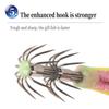 New Lifelike Lead Sinker Jigs Wood Shrimp Lures weave Squid Hook Fishing Tackle Octopus Bait