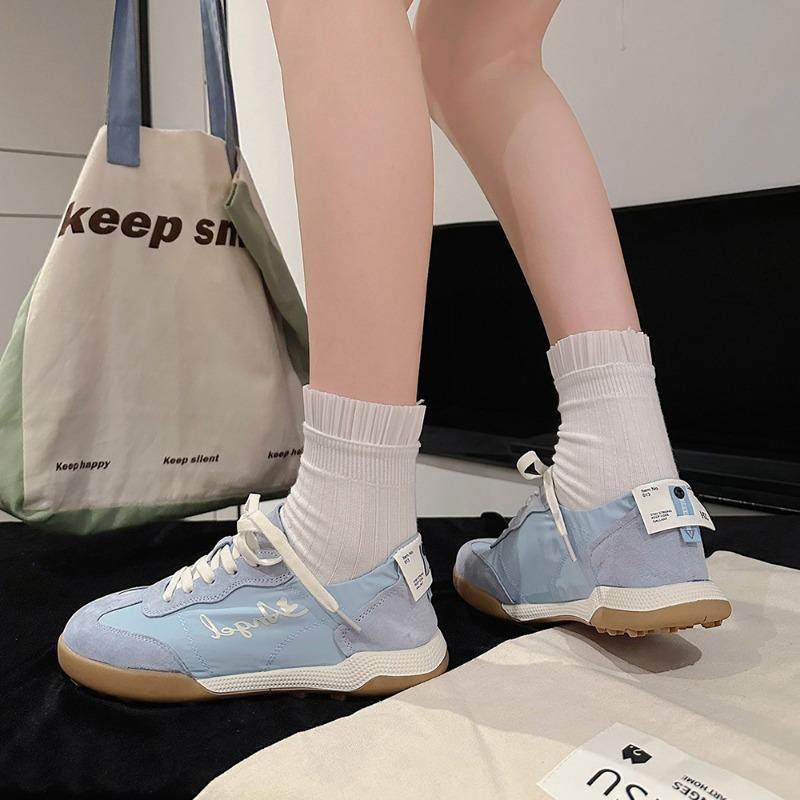 [Shei] Soft glutinous~ Versatile leisure sports little white shoes women's ballet summer