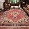 Retro Persian Carpet for Living Room Boho Decor for Room Balcony Rug Large Luxury Red Bed Decoration Home Mats Bedside 160x230