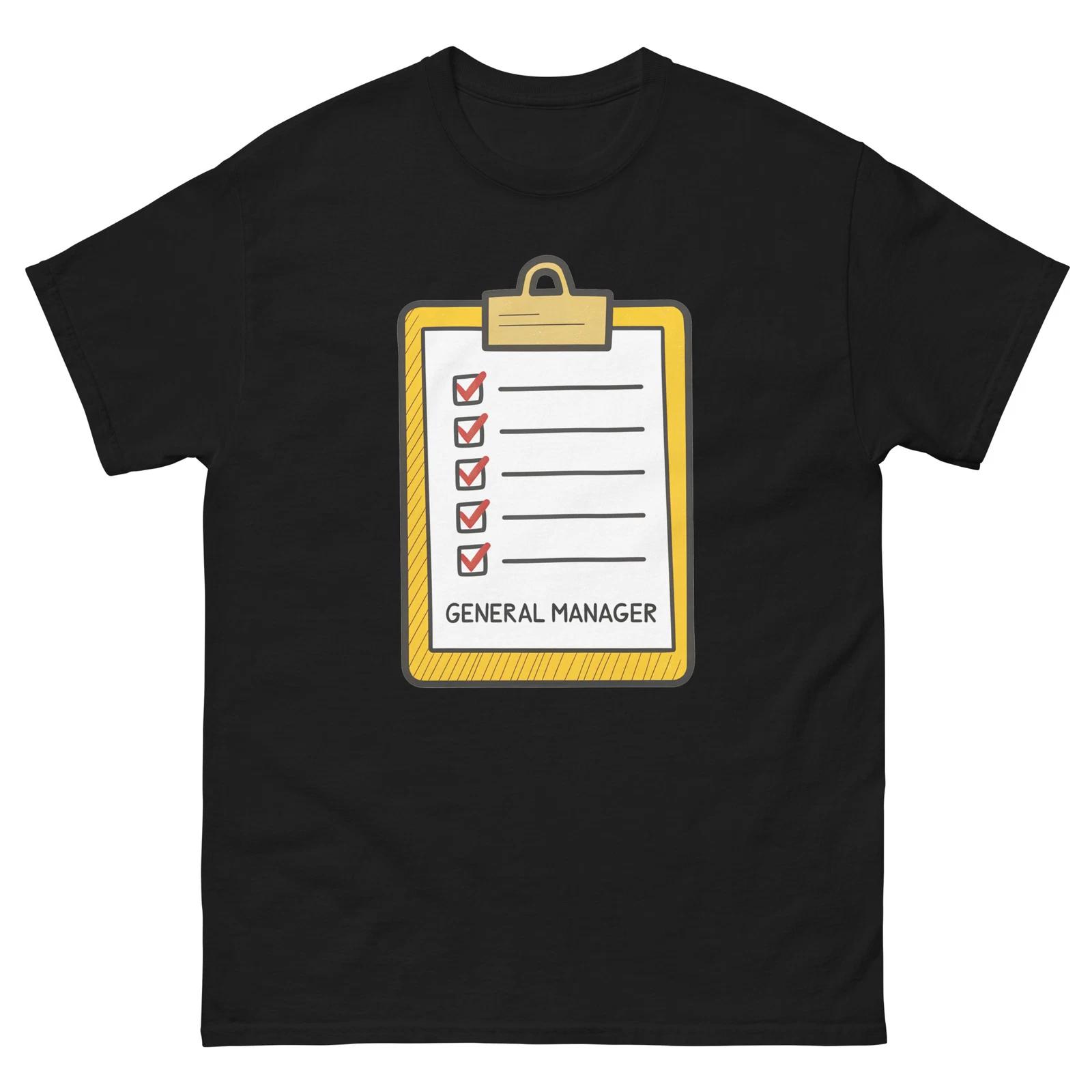 Футболка с надписью «Генеральный директор» 4XL