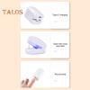 Nail Fungus Treatment LED Device 460nm Blue Light USB Charge Onychomycosis Cleaner for Nail Health Restoration And Pain Relief Blue Light Nail Therapy