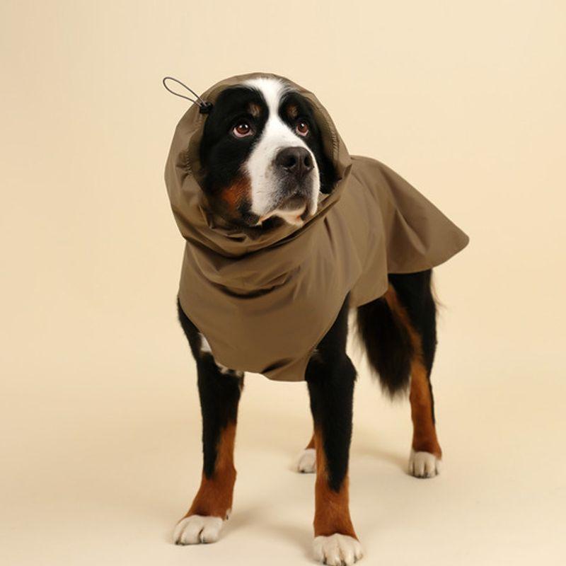 ANGEL DOG Premium Trench Welpen Regenmantel Khaki