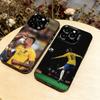 Fotbalová hvězda 10 N-Neymar Pouzdro na telefon Pro iPhone 17,16,15,14,13,12,11 Plus,Pro Max,XS,Barevný stříbrný černý kryt