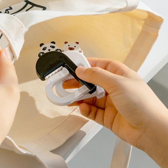 Skládací hák Úložný věšák Silný Nosný Kompaktní Přenosný Multifunkční Úložný Organizér Stolní Hák