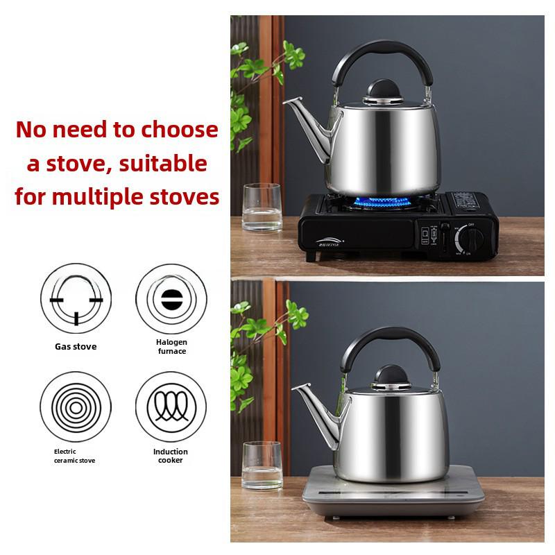 Large Capacity Stainless Steel Kettle for Induction Cookers