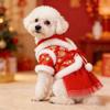Pet Clothing For Cats And Dogs. Chinese New Year Festive Pet Clothes. Skirts. G