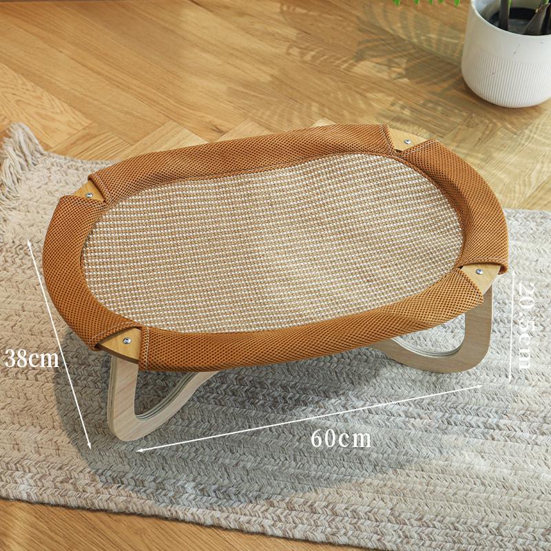Large Cat Scratching Board & Lounge Chair - Durable Sisal, Scratch-Resistant Cat Bed & Sofa Protector Toy