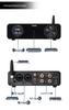 D325Q HiFi Bluetooth Digital Audio Amplifier with Remote Control