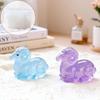 Lying Sheep Shaped Silicone Craft Mold Easy Demold Non-Stick for DIY Home Desktop Decor Soap Candle Resin Making