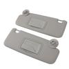 1 Pair Car Sun Visor UV Blocking Gray Left Right Sun Visor with Mirror for SONIC 2012 ‑ 2020