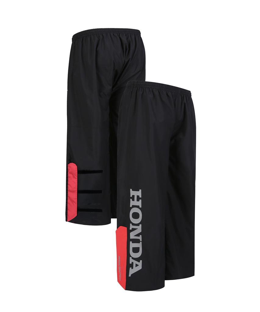 Phyps Motorcycle City Rider Rain Shield Packable Jacket Set Red
