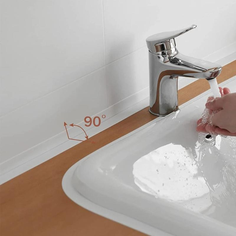 Cinta de Calafateo para Baño de 3,2M Autoadhesiva PVC Impermeable al Aceite Esquina del Borde del Fregadero de Cocina Pegatina de Pared Cinta de Tira Selladora para Inodoro Impermeable