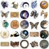 10/30/50pcs Goth Retro Greek Sun Moon Aesthetic Stickers Cool Cartoon Graffiti Decals Suitcase Helmet Phone Kid DIY Sticker Toy
