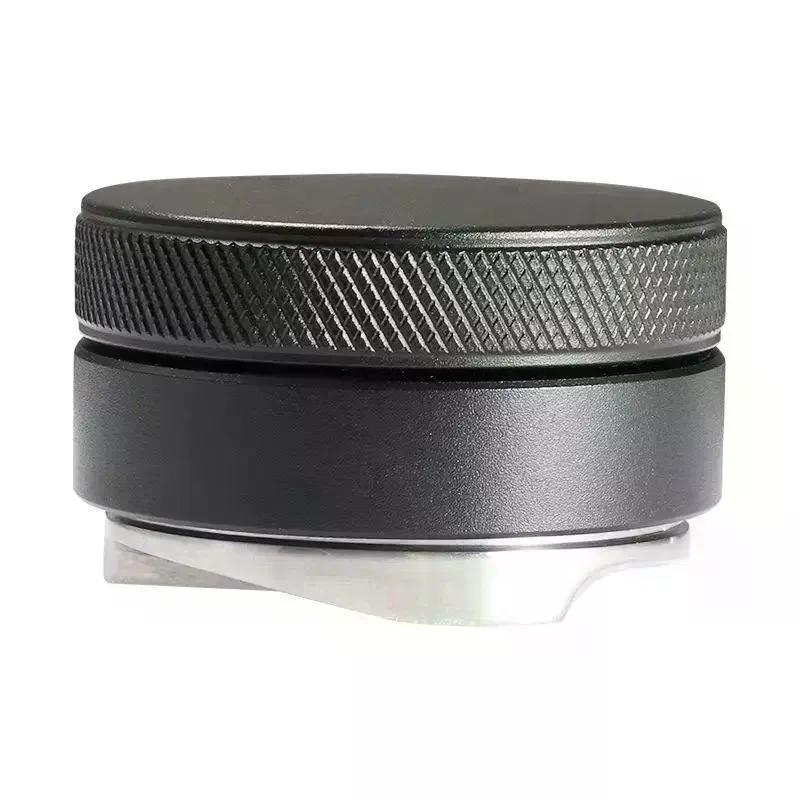 Kaffeeverteiler, Espresso-Verteilungswerkzeug/-Leveler, 3 abgewinkelte Neigungen, verstellbarer Palm-Tamper, passend für 51/53/58 mm Siebträger