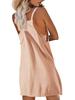 2025 Summer Women's Sleeveless Solid Romper Jumpsuit Casual Set