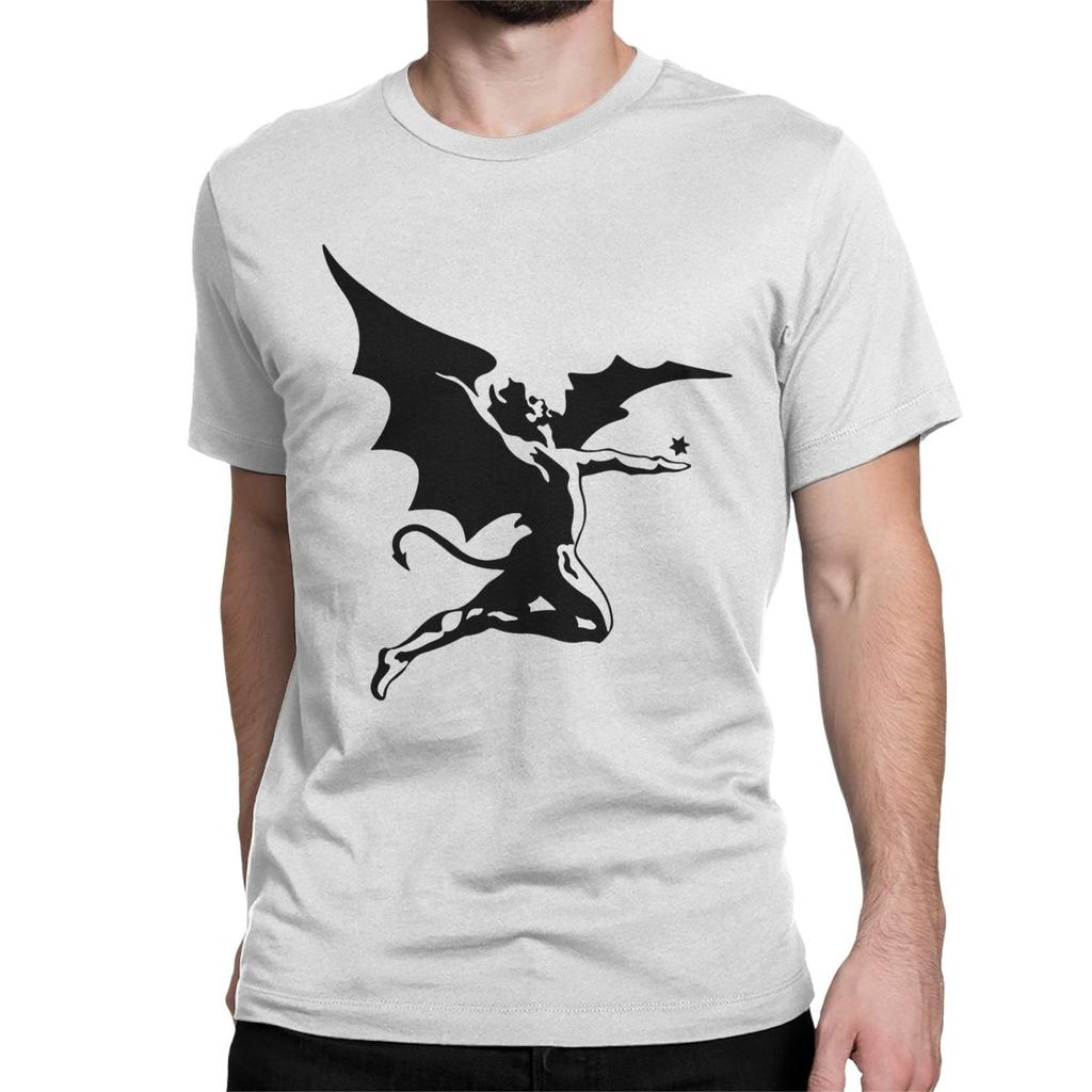 Svart Heavy Metal Sabbaths T-shirt Herr Dam Ren Bomull Nyhet T-shirts Rund Hals Rock T-shirt Kortärmad Kläder 4XL 5XL