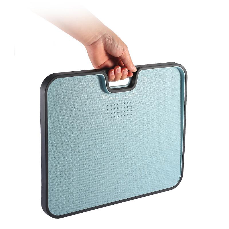 Wheat Straw Cutting Board Vegetable Meat Chopping Board Hanging Hole Spillover Prevention Kitchen Accessory Garlic Grinding