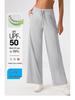 Ice Silk Quick-Dry Wide-Leg Sun Protection Fitness Pants
