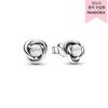 White Eternity Circle Stud Earrings  June  292335c03