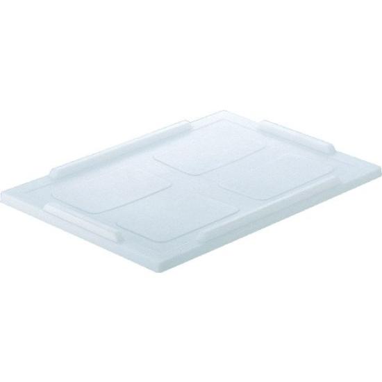 

TRUSCO Alpha Folding Container 50 x 2 Lid, Clear, CR-S50F-TM
