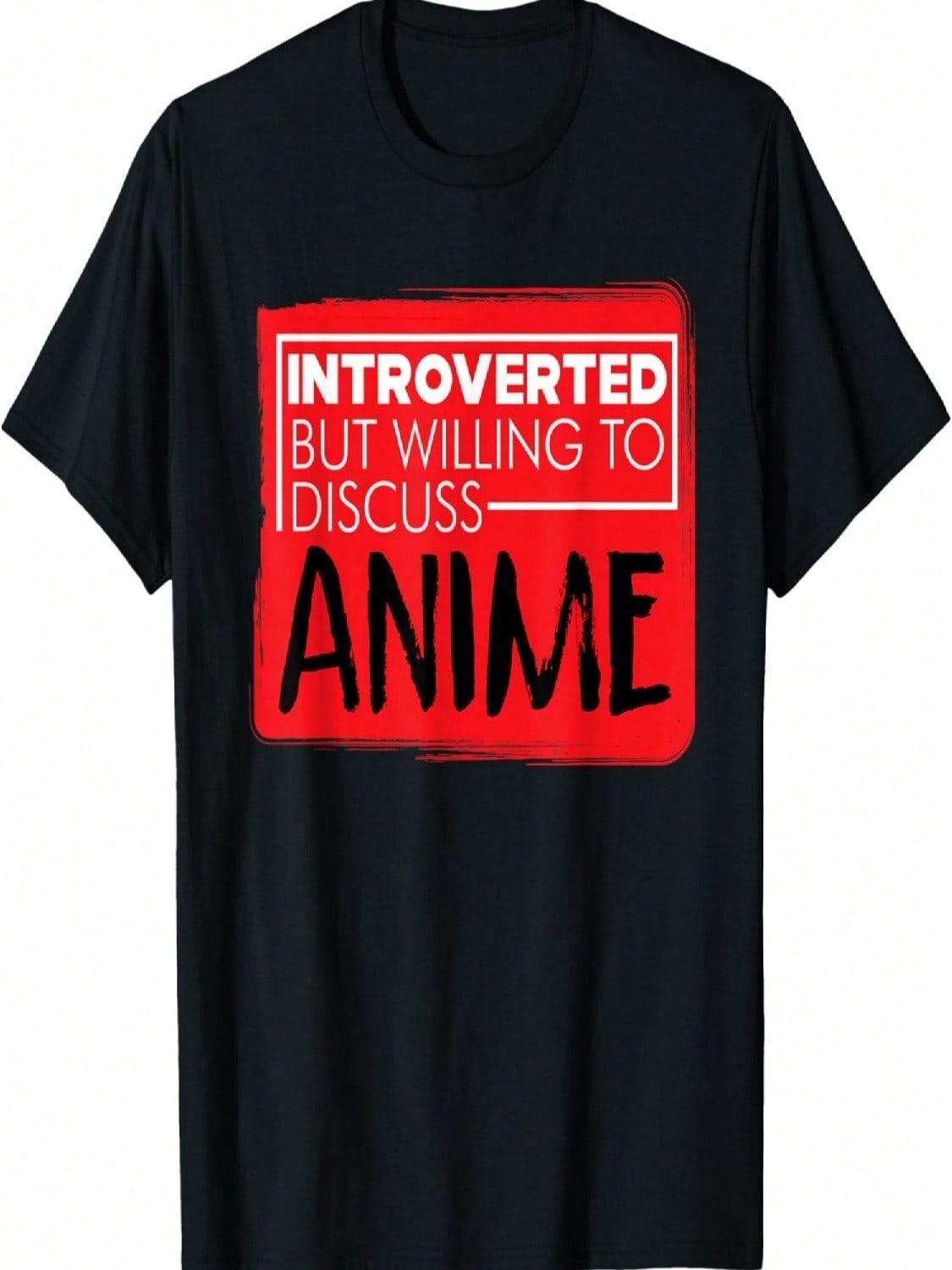 Funny Anime Japanese Animation Lovers Pun Quote Men Women T-Shirt S