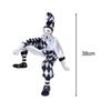 Porcelain Clown Doll Harlequin 15inch Vintage Collections Toy Dolls Figurine Model