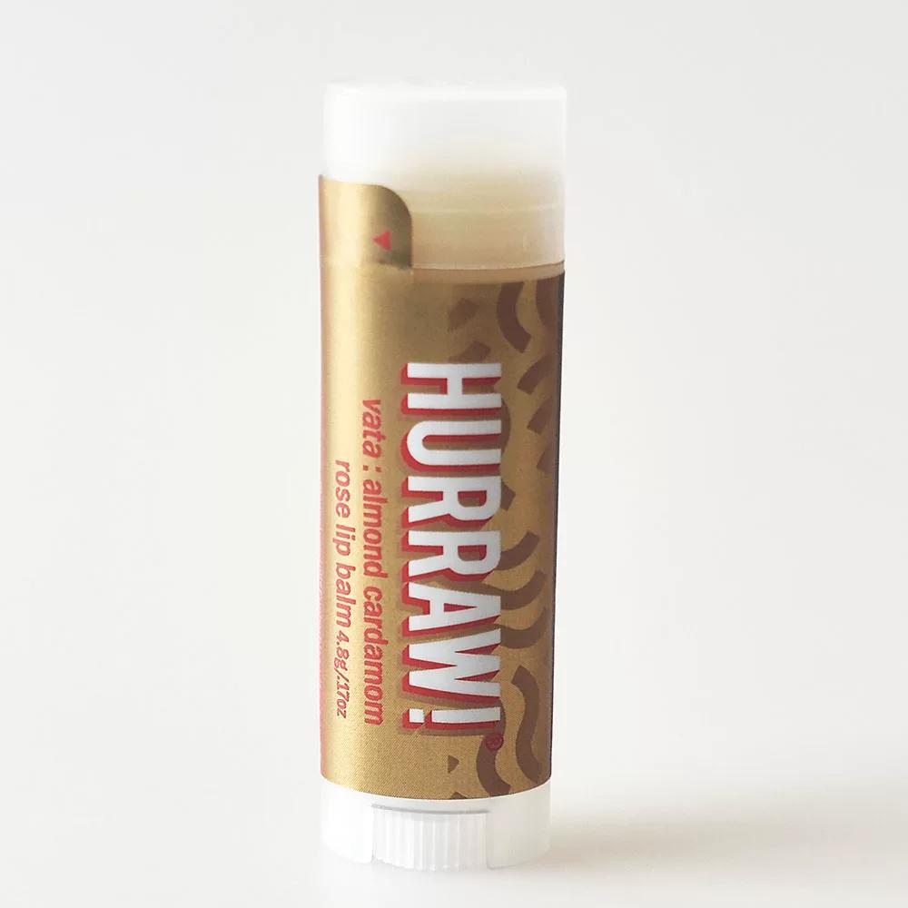 Hurraw Lip Balm 4.8g Recommended by Wang Ou, Moisturizing, Nourishing, Hydrating, Improving Chapped Lips, Lightening Lip Lines, and Removing Dead Skin