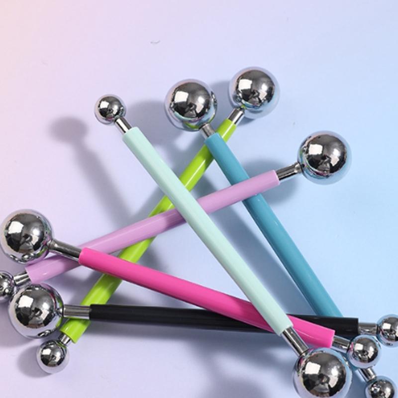 4Pcs Double Head Clay Dotting Pen Double Ended Pottery Clay Modelling Embossing Tool Multifunction Ceramic Carving Tool