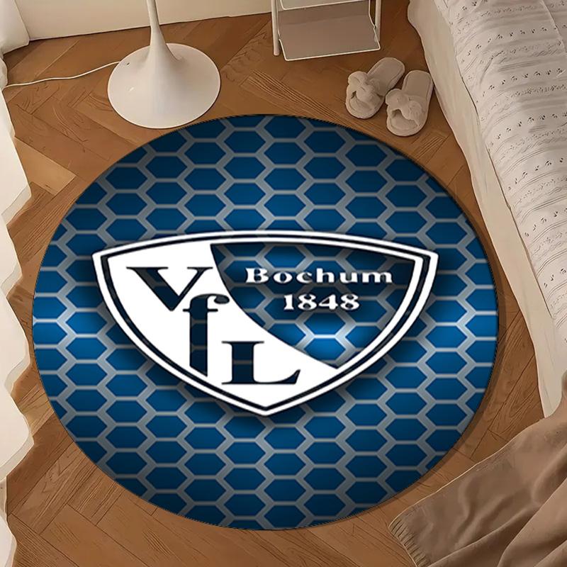Football Bochum  Round Mat Home Decor, Chair Rug For livingroom,Bedroom, Doormat Home Decor Birthday Gift Christmas Gifts
