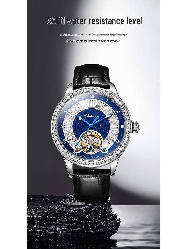 Durham Wei New Swan 2025 Herren Mechanische Uhr - Vollautomatisch, Wasserdicht, Leuchtend, High-End Design