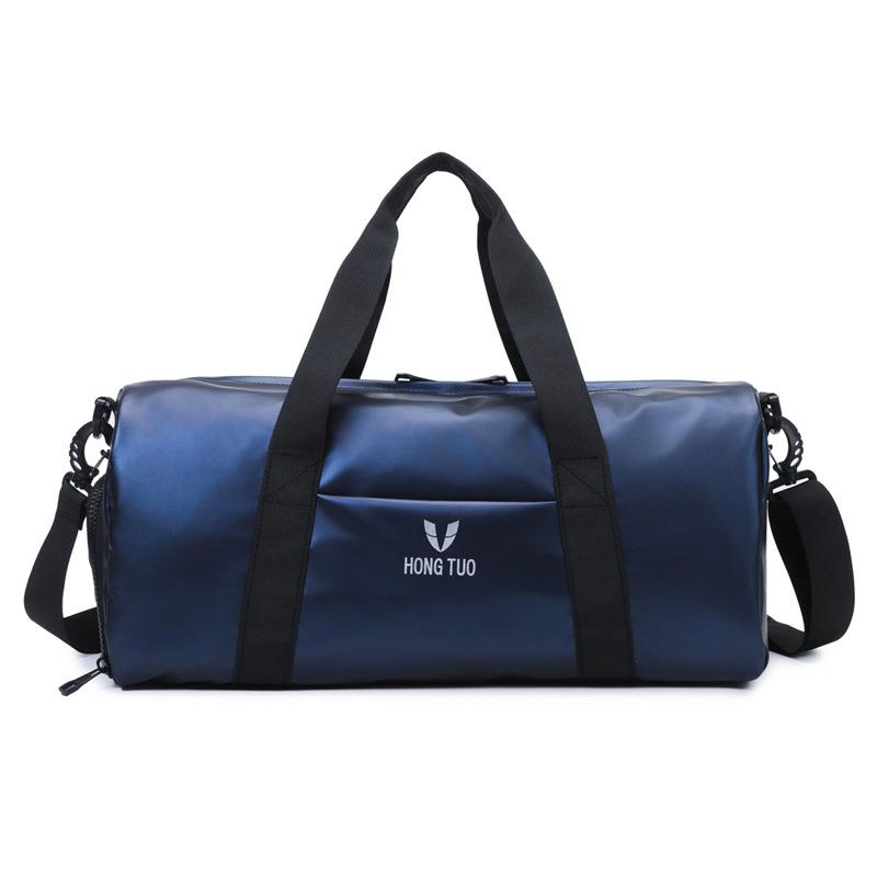 Oxford cloth travel bag men's and women's fashion luggage bag sports dry and wet separation independent shoe compartment fitness bag