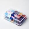 Custom Stamp Lacquer Wax Particles Box with Multi-color Sealing Wax Mixed with Octagonal Seal Wax Custom Stamp Matrimonio Gadget